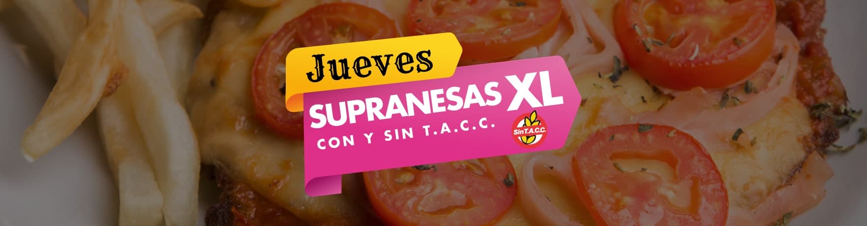 Promoción de comida y bebidas en El Gran Chopp
