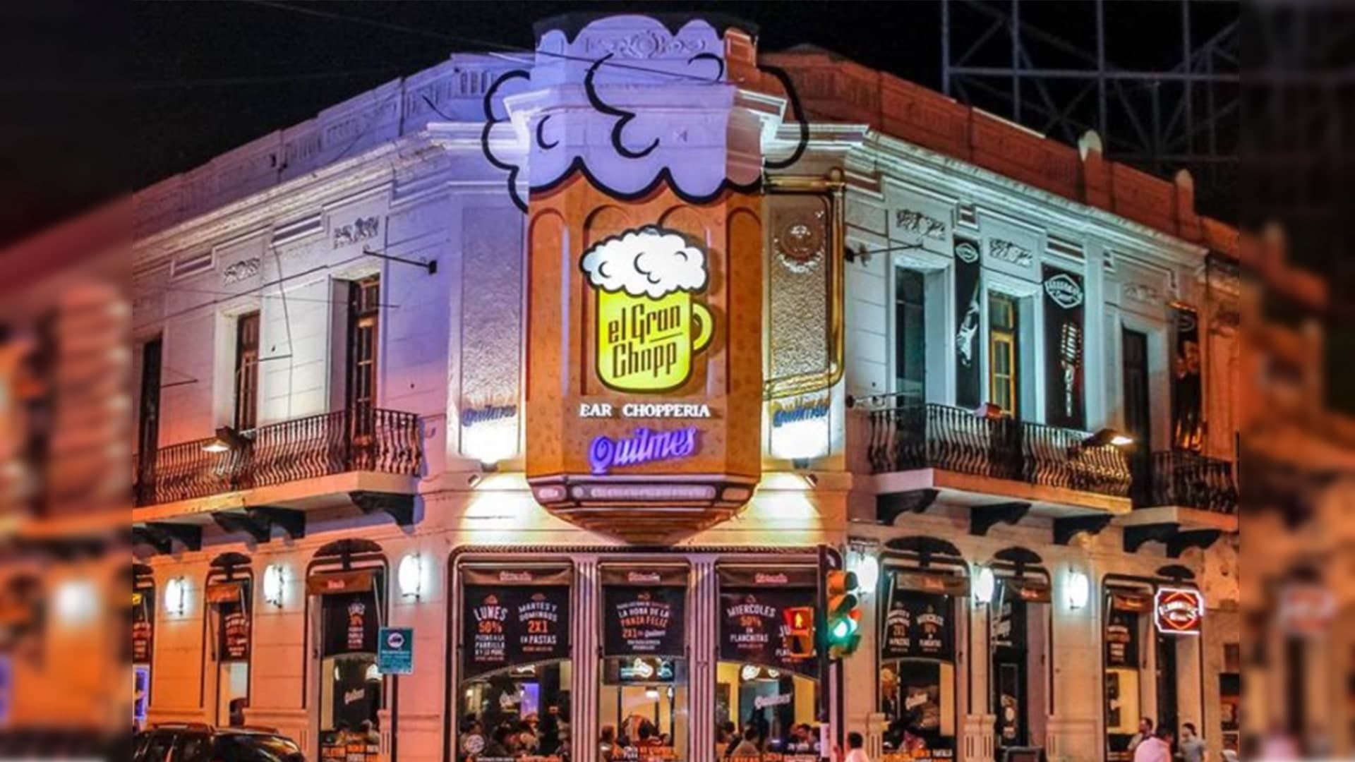 Sucursal El Gran Chopp en Av. Pellegrini 1590, Rosario